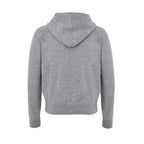 Gray Cotton Hoodie