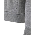 Gray Cotton Hoodie