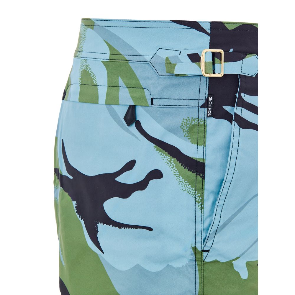 Multicolor Polyamide Swim Shorts