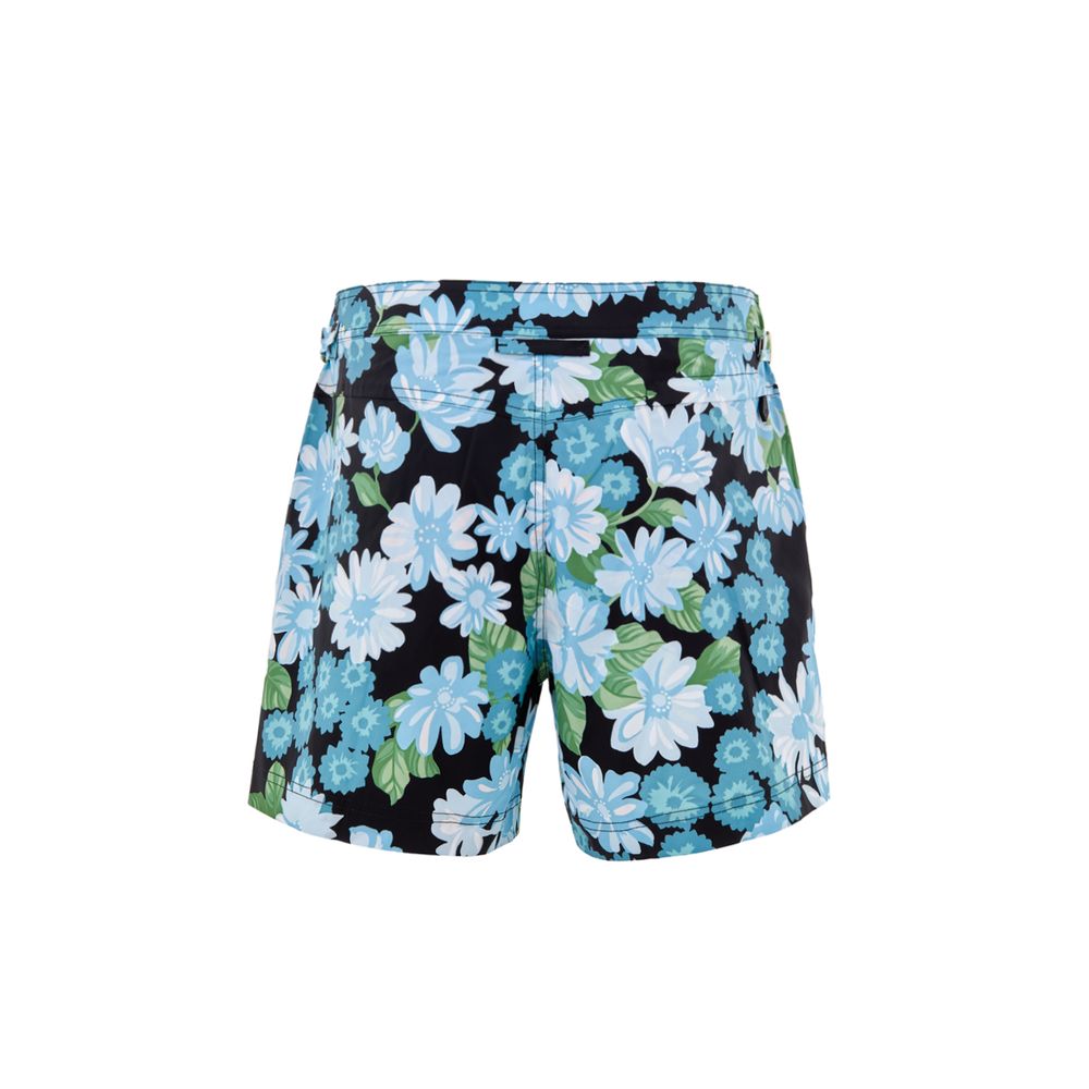 Blue Polyamide Swim Shorts