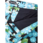Blue Polyamide Swim Shorts