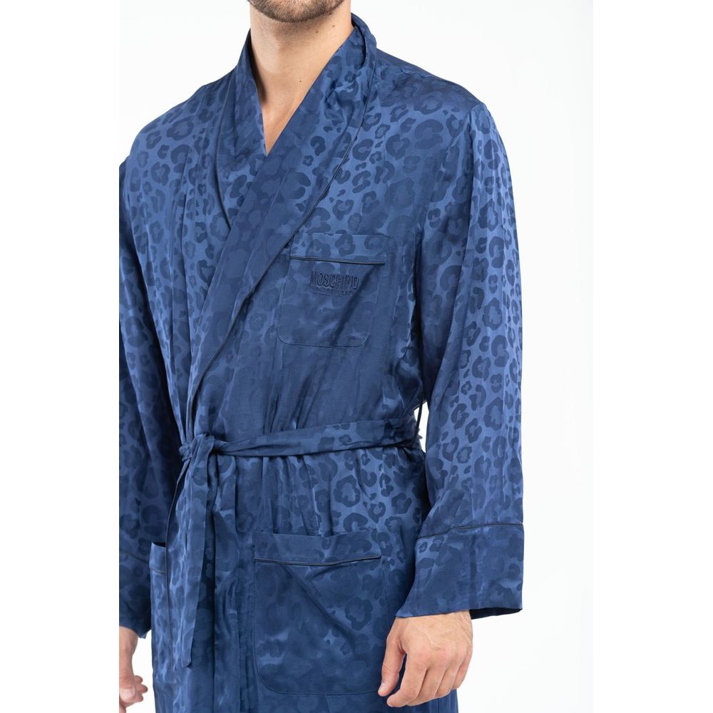 Blue Acetate Robe