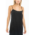 Black Acetate Nightgown