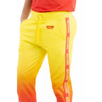 Multicolor Cotton Casual Pants