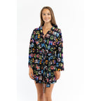 Multicolor Cotton Robe