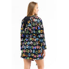 Multicolor Cotton Robe