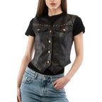 Black Polyester Waistcoat