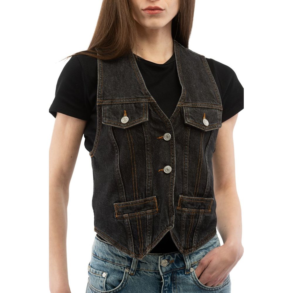 Multicolor Cotton Waistcoat