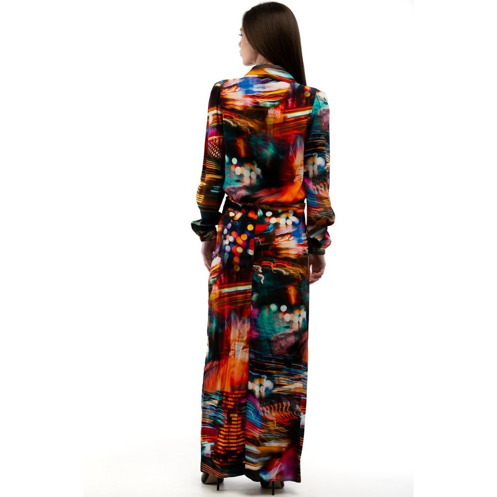 Multicolor Viscose Casual Dress