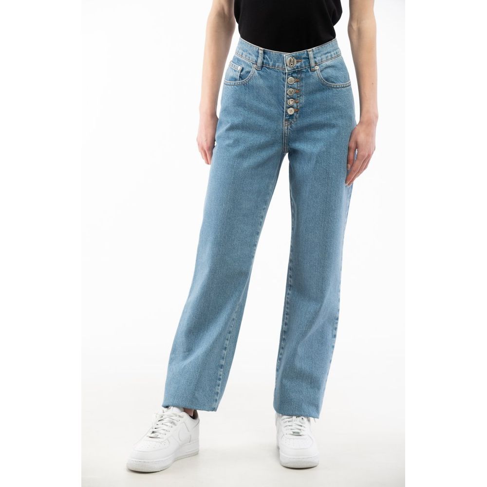 Multicolor Cotton Jeans Denim