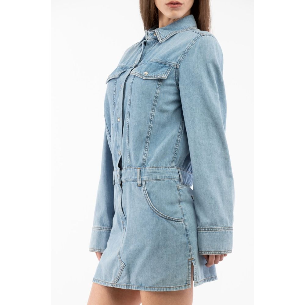 Multicolor Cotton Casual Dress