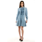 Multicolor Cotton Casual Dress