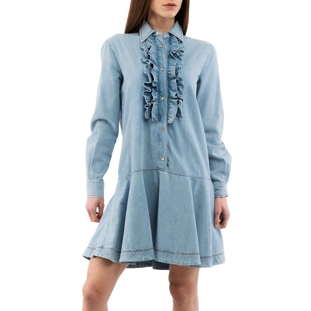 Multicolor Cotton Casual Dress