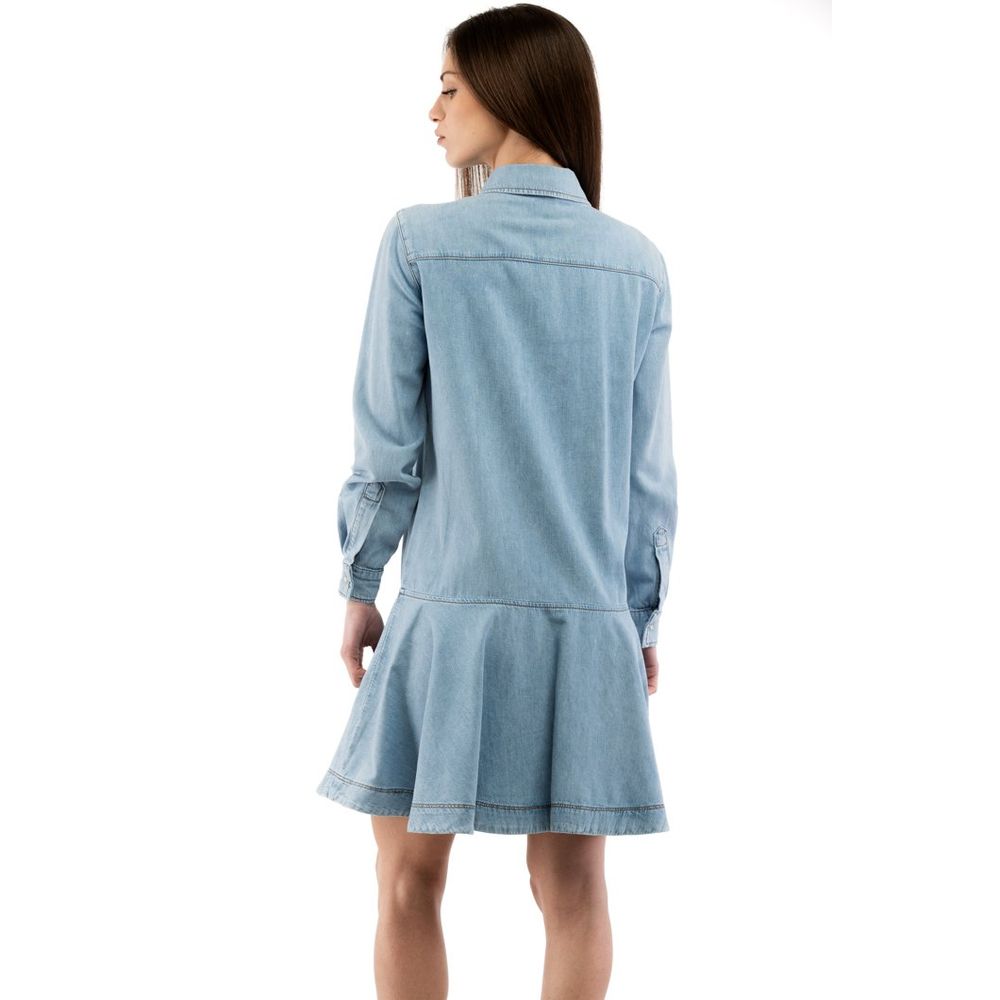 Multicolor Cotton Casual Dress