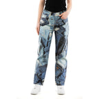 Multicolor Cotton Jeans Denim