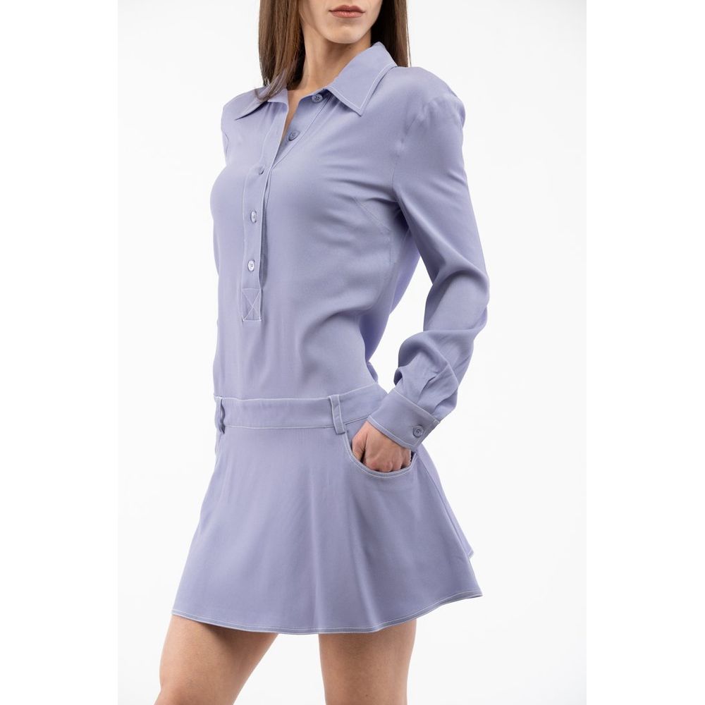 Multicolor Marabou Casual Dress