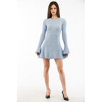 Multicolor Wool Casual Dress