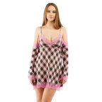 Multicolor Viscose Casual Dress