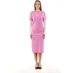 Multicolor Cotton Casual Dress