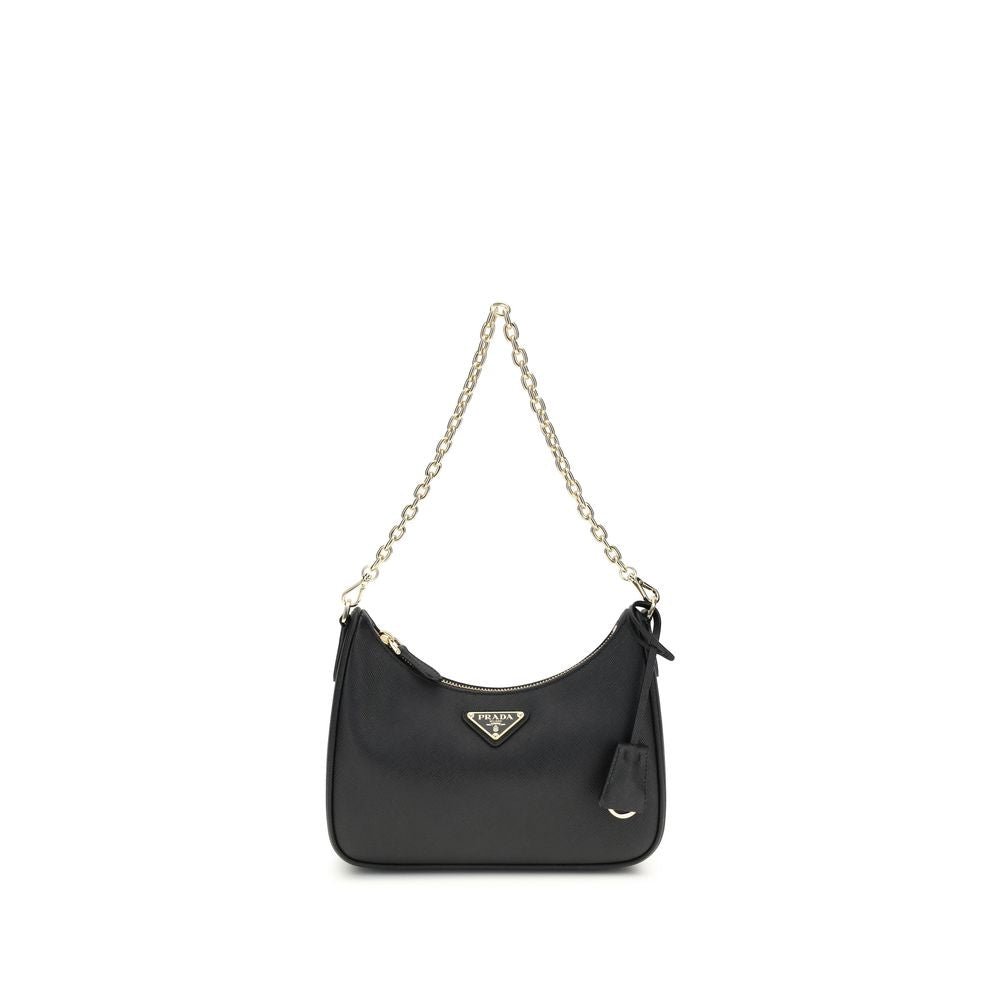 Black Calf Leather Bos Taurus Shoulder Bag