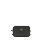 Black Calf Leather Bos Taurus Shoulder Bag