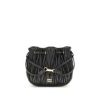 Black Calf Leather Bos Taurus Clutch Bag
