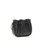 Black Calf Leather Bos Taurus Clutch Bag