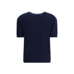 Blue Fleece Wool Sweatshirt