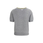 Gray Fleece Wool Sweatshirt