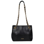 Black Leather Shoulder Bag