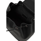Black Polyethylene Backpack