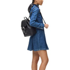 Black Polyethylene Backpack