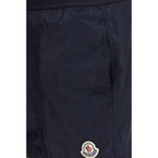 Blue Polyamide Short And Mini Shorts