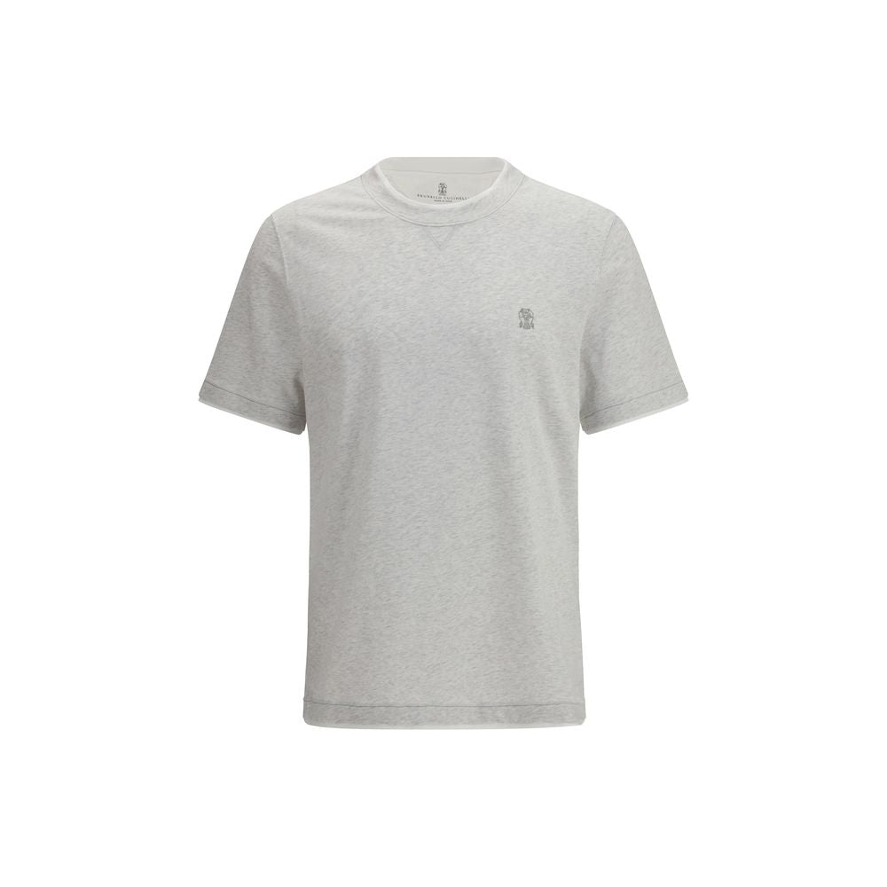 Gray Cotton T-Shirt