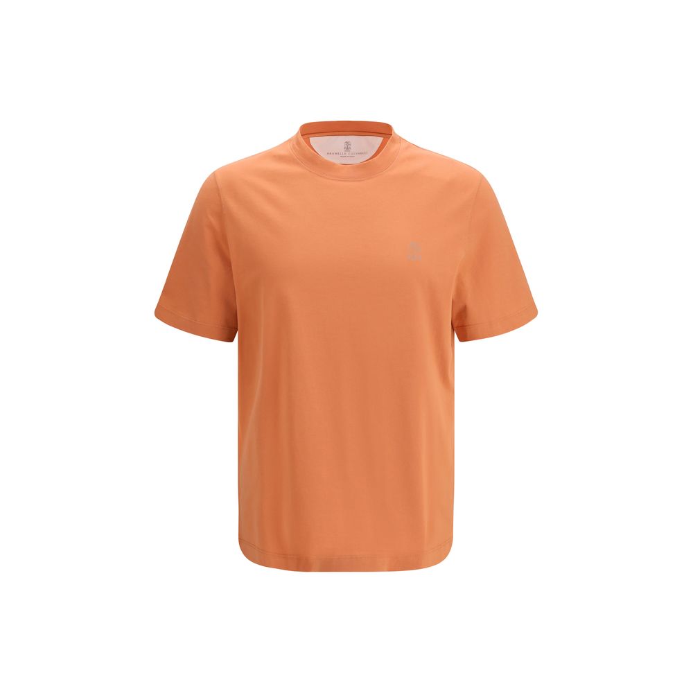 Orange Cotton T-Shirt