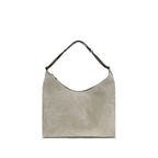 Gray Calf Leather Bos Taurus Shoulder Bag