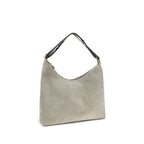 Gray Calf Leather Bos Taurus Shoulder Bag