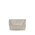 Gray Calf Leather Bos Taurus Shoulder Bag