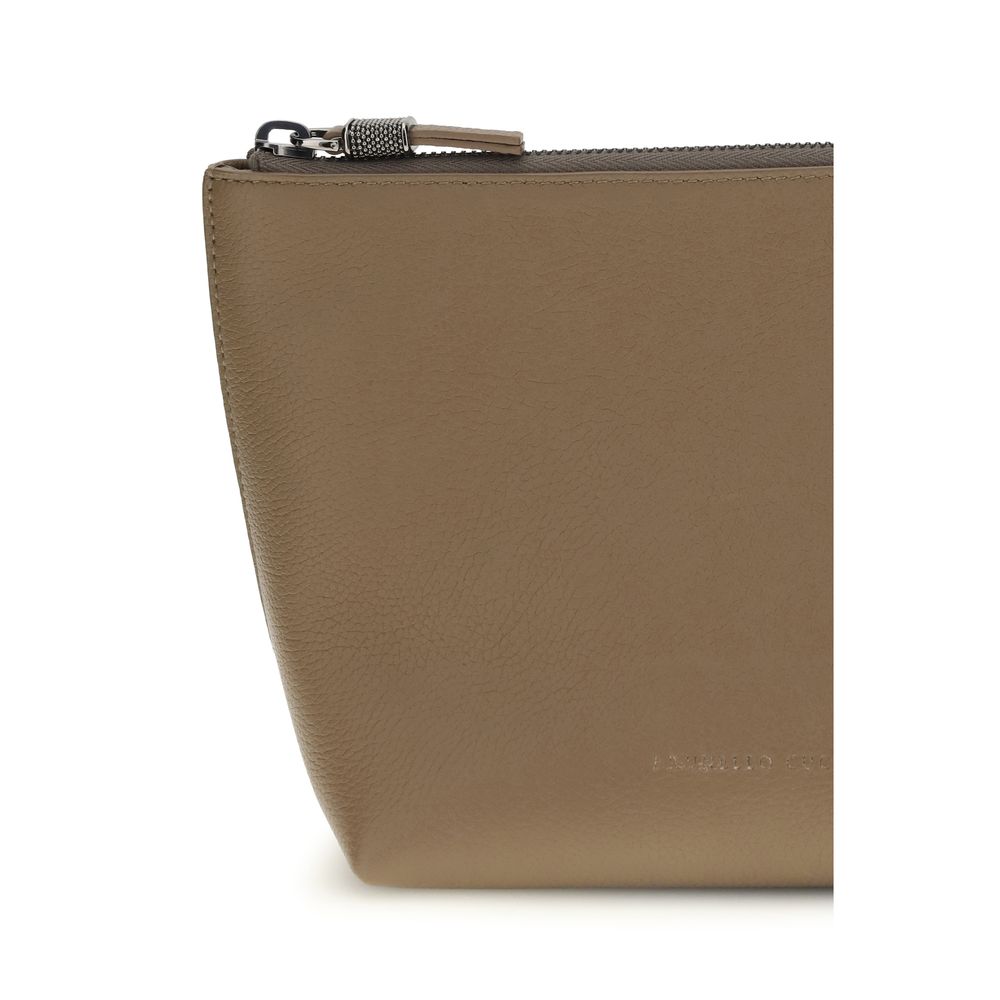 Beige Calf Leather Bos Taurus Other Accessories