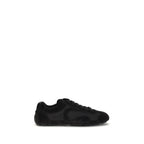Black Calf Leather Bos Taurus Athletic Sneakers