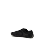 Black Calf Leather Bos Taurus Athletic Sneakers