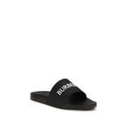 Black Rubber Slippers