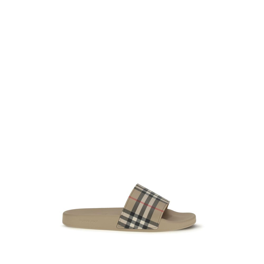 Beige Rubber Sandals
