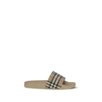 Beige Rubber Sandals