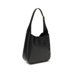 Black Calf Leather Bos Taurus Shoulder Bag