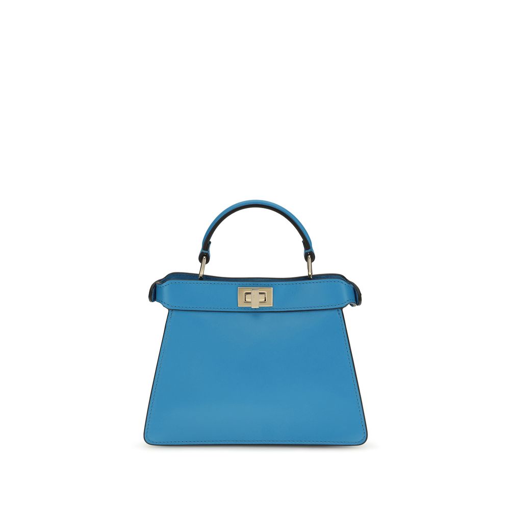 Blue Calf Leather Bos Taurus Handbag