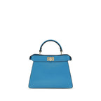 Blue Calf Leather Bos Taurus Handbag