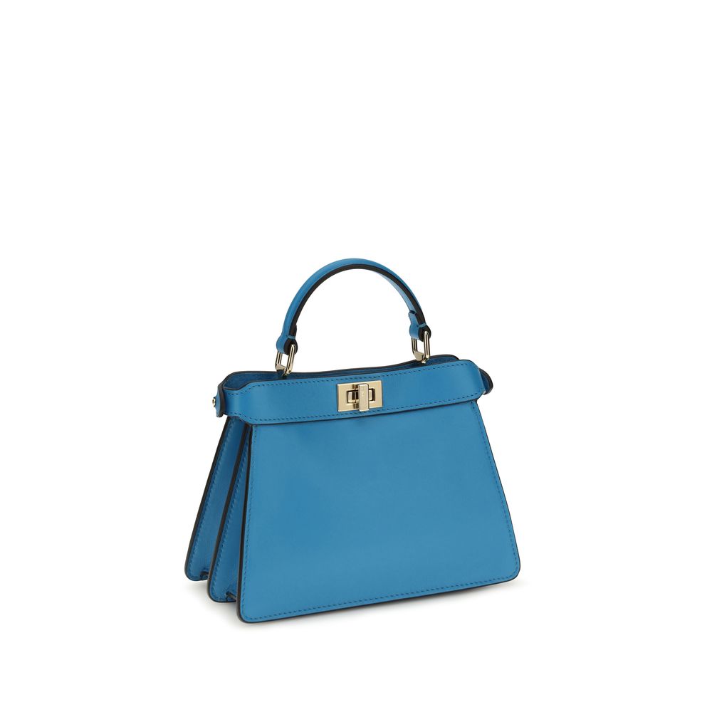 Blue Calf Leather Bos Taurus Handbag