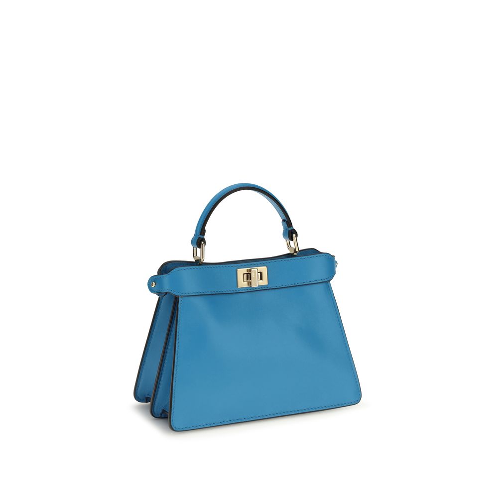Blue Calf Leather Bos Taurus Handbag