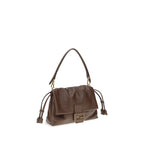 Brown Lamb Ovis Aries Aries Shoulder Bag